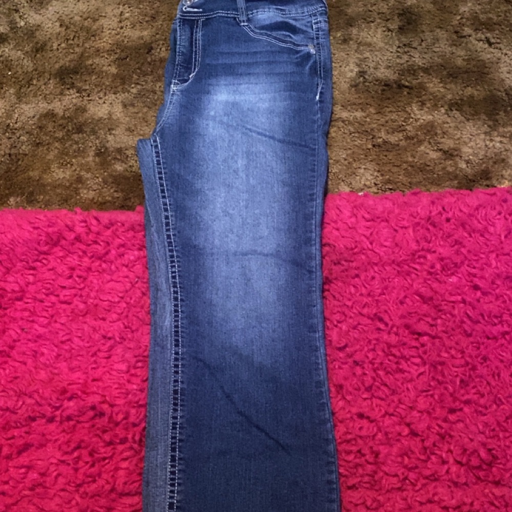 Wallflower Dark Blue Denim Jeans